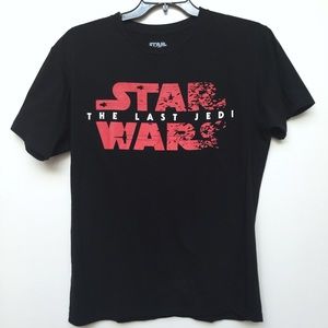 🛑 3/$15 Star Wars The Last Jedi T-shirt